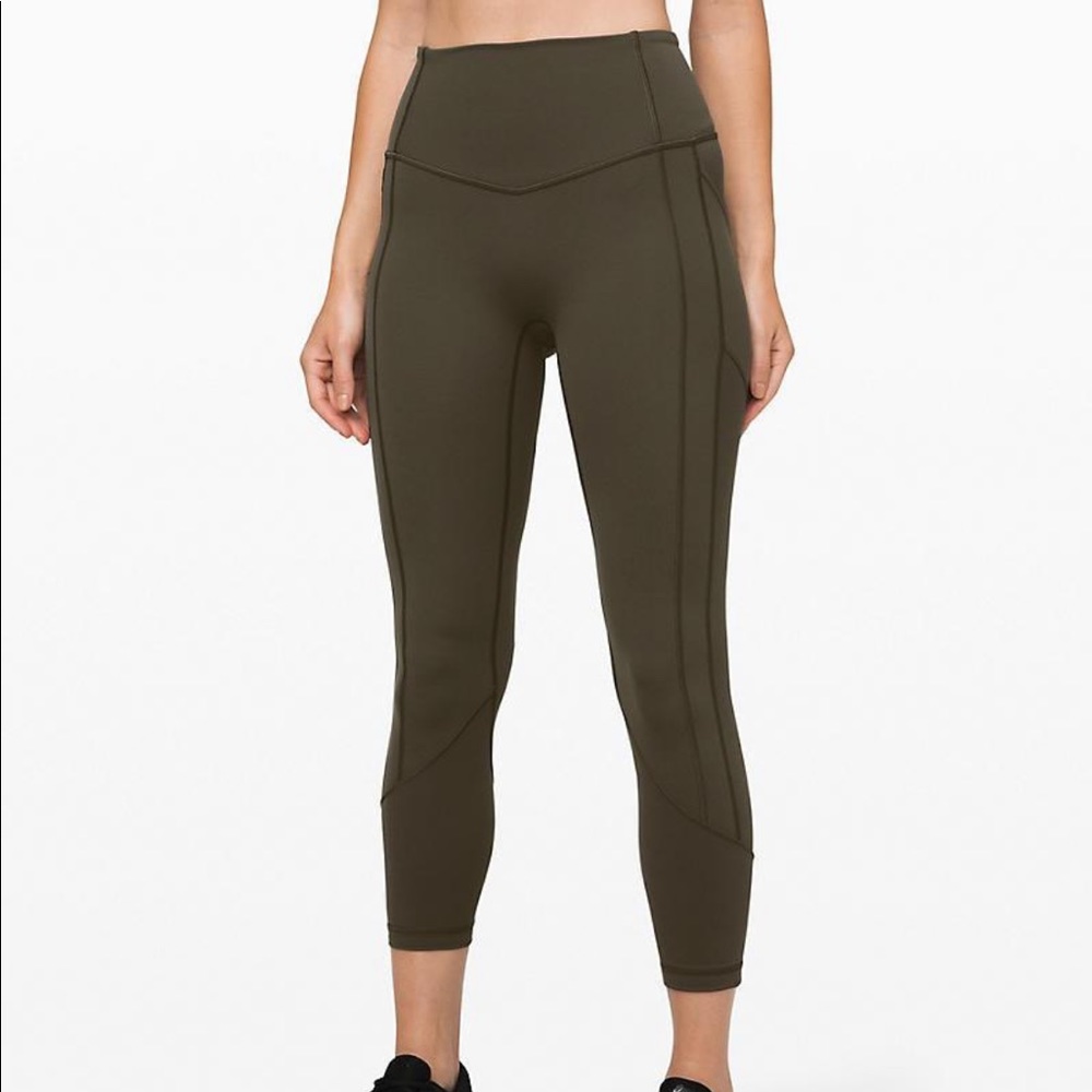 Lululemon All The Right Places Crop II 23” Sz 8